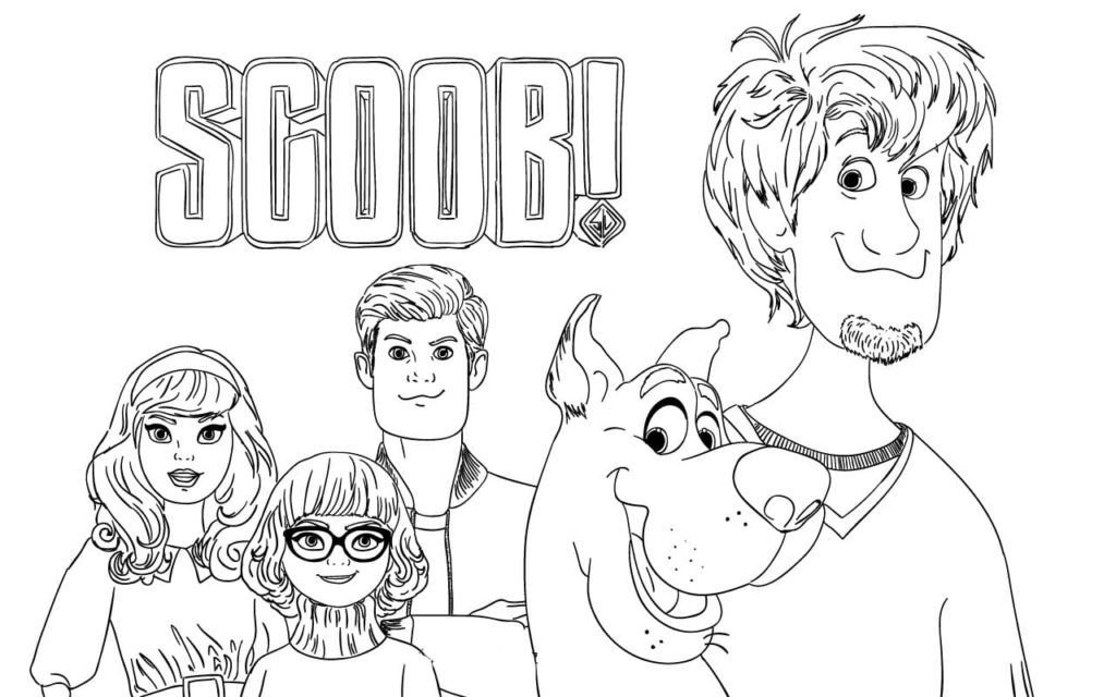 Scooby Doo, Shaggy, Fred, Velma, Daphne