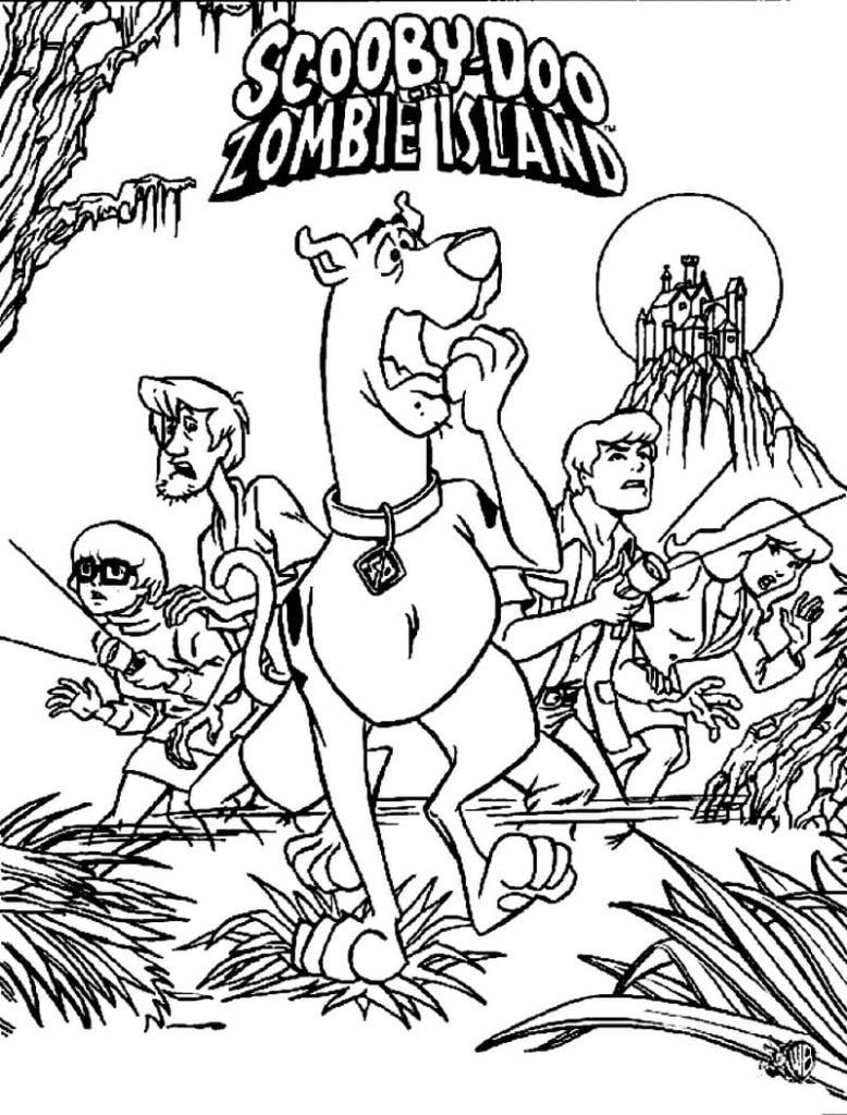 Scooby Doo y la isla Zombie