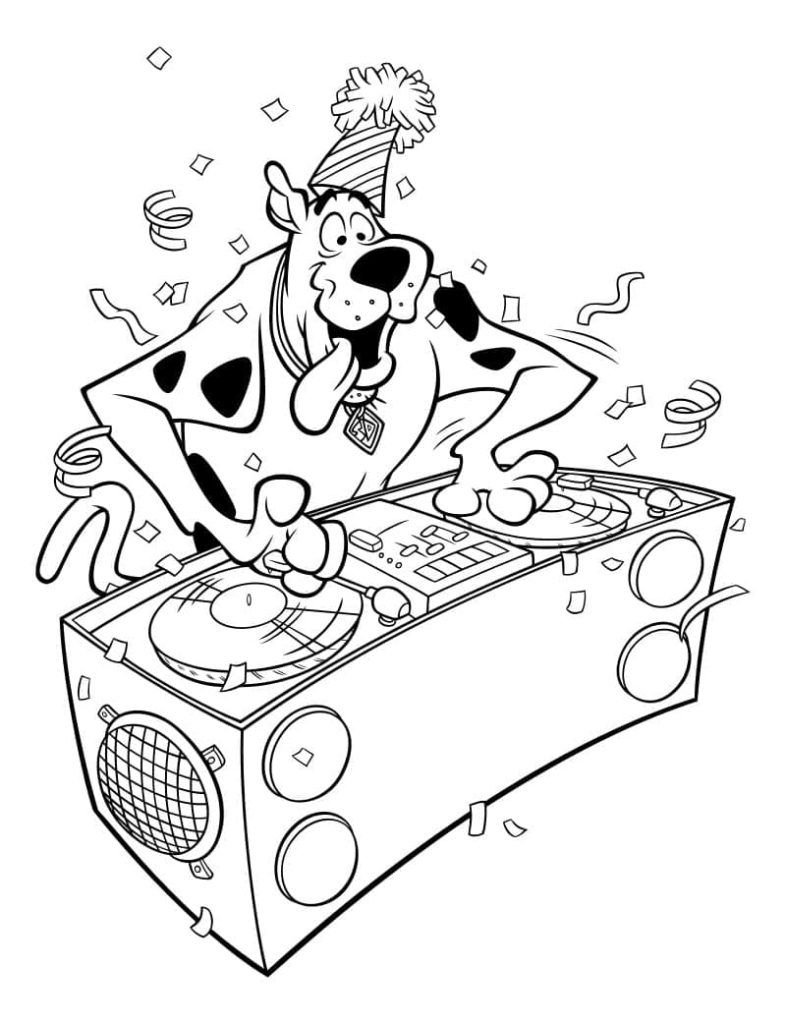 DJ de Scooby Doo