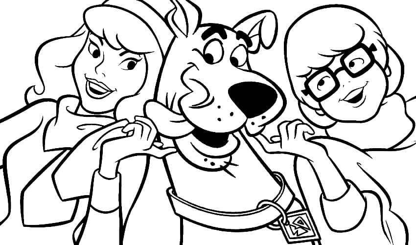 Daphne, Scooby Doo y Velma