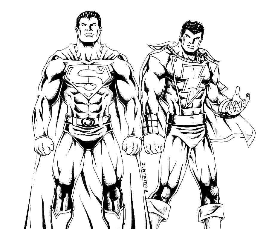 Superman y Shazam