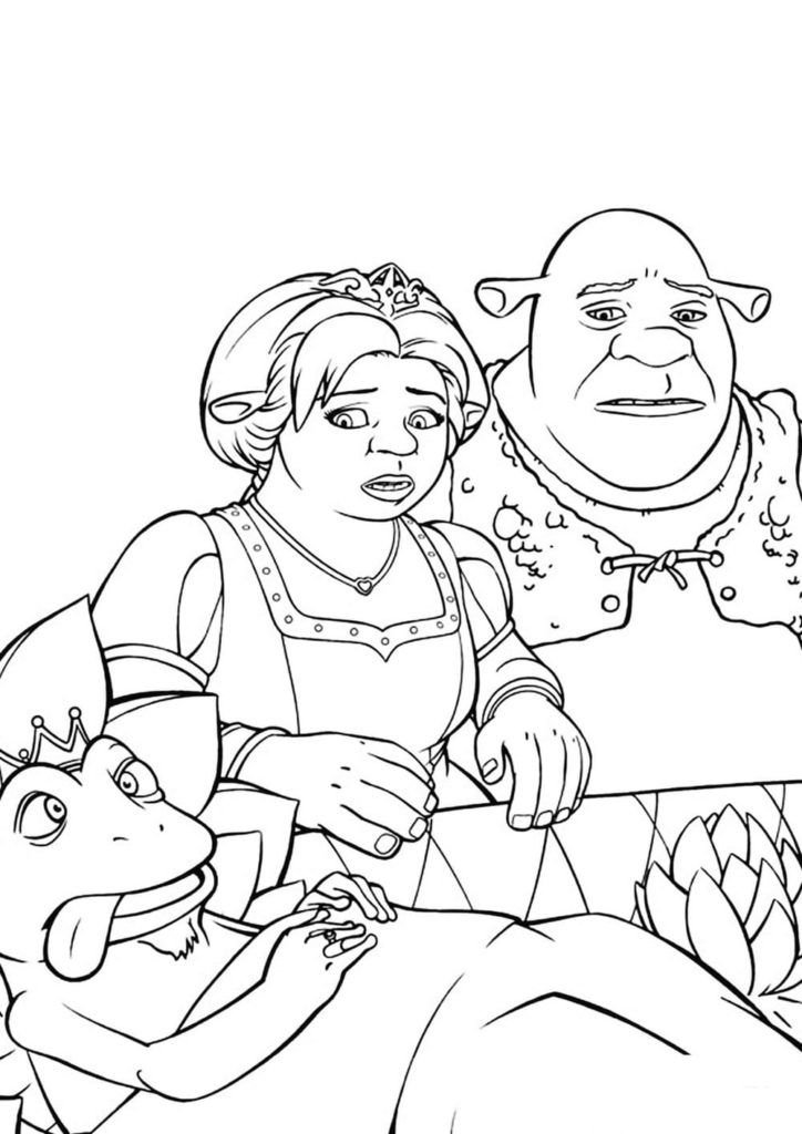 Shrek, Fiona, rana