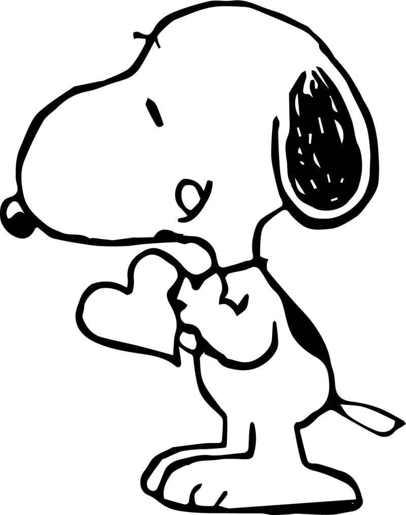 Snoopy con corazÃ³n