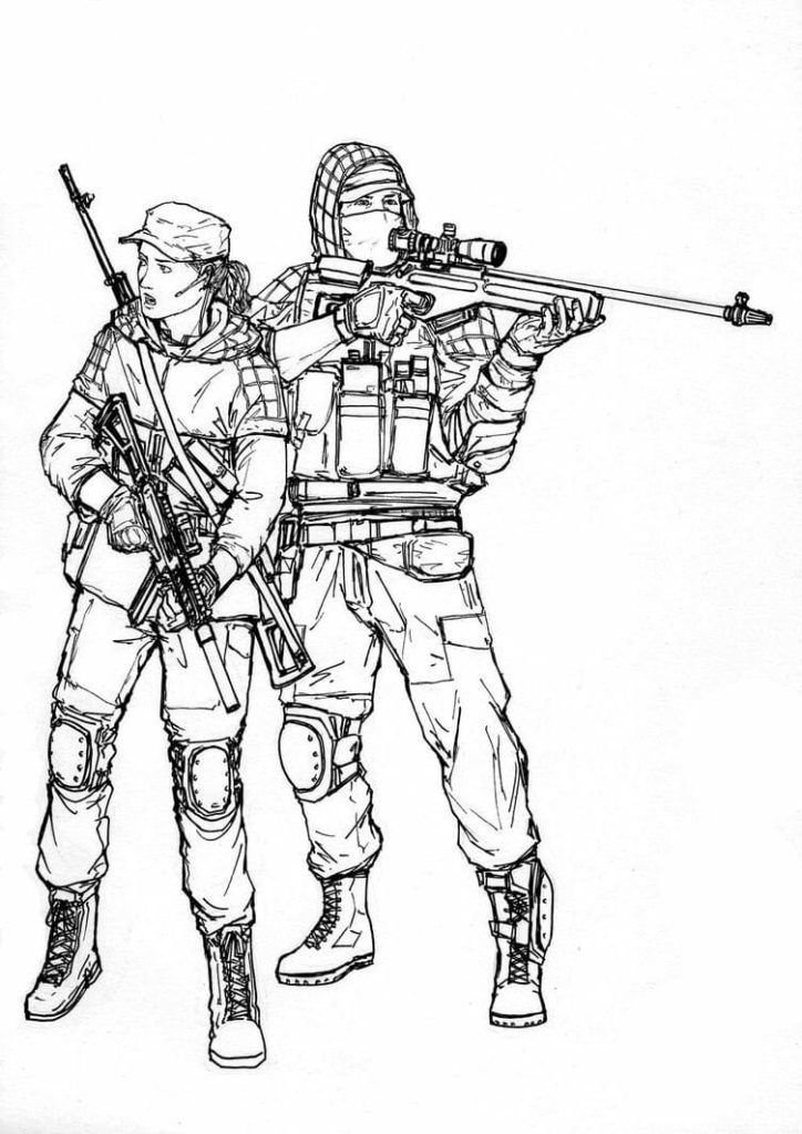 Soldados defensores