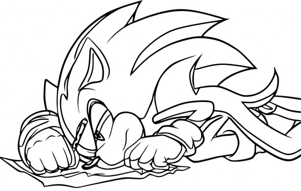 El propio Sonic también pinta algo periódicamente.