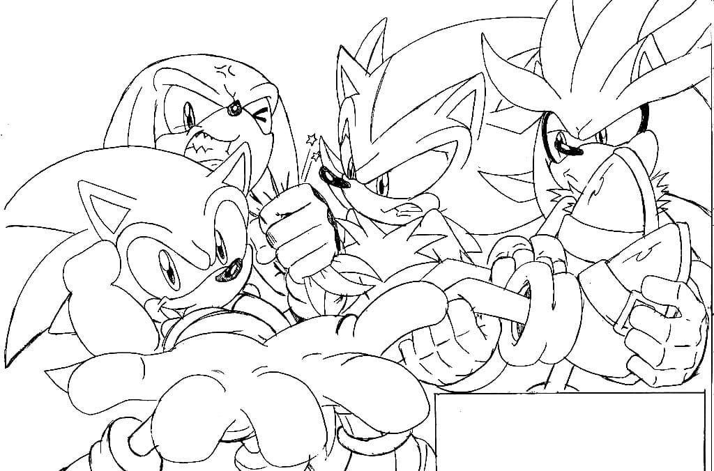 Por el bien de sus amigos, Sonic hará cualquier cosa.