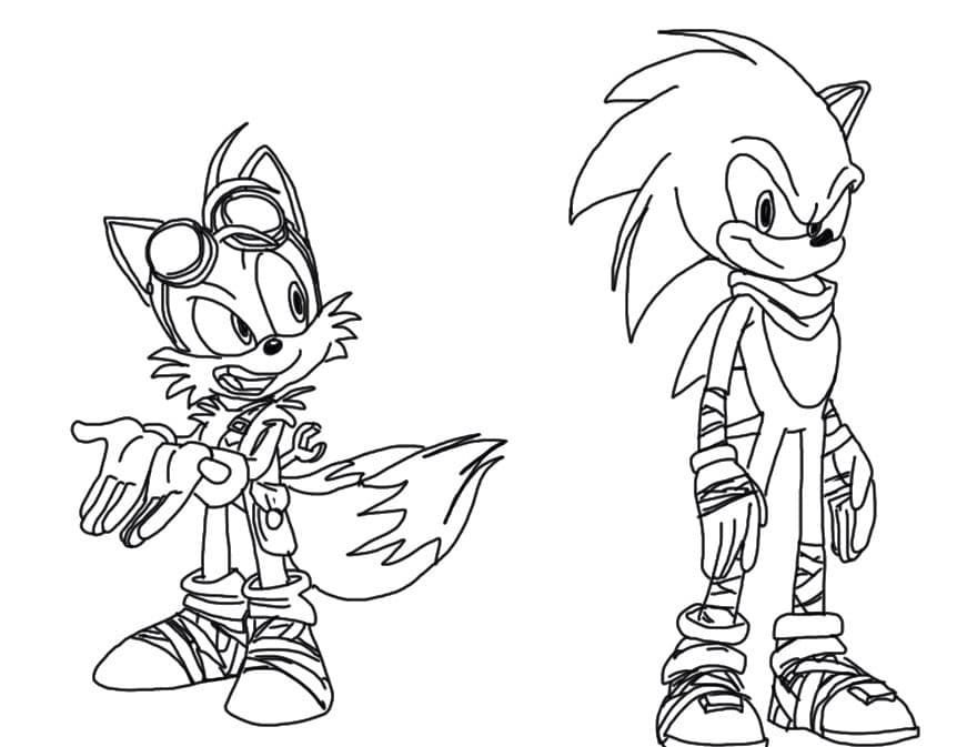Amigo de Sonic – Tails, tiene una conversación con el personaje principal