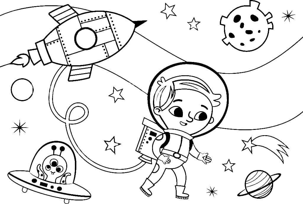 Niños en el espacio