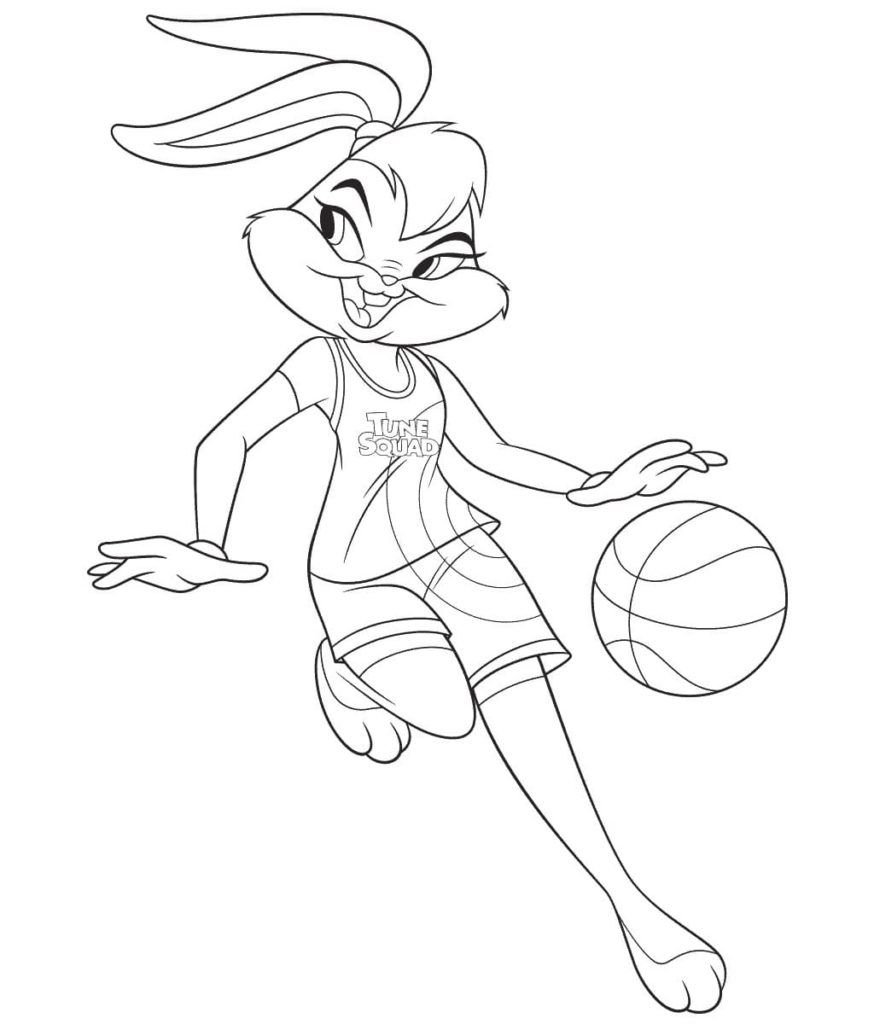 Lola Bunny con pelota