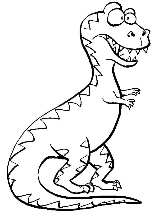 Tiranosaurio sorprendido