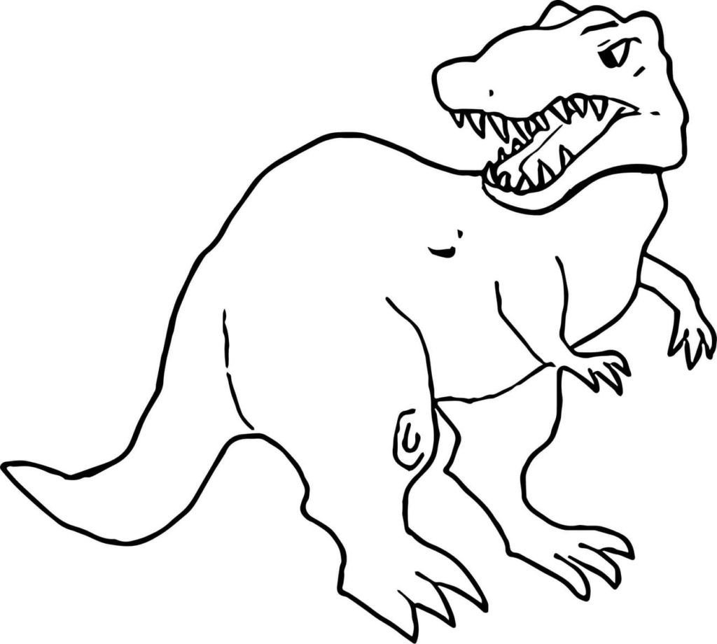 Tiranosaurio enojado