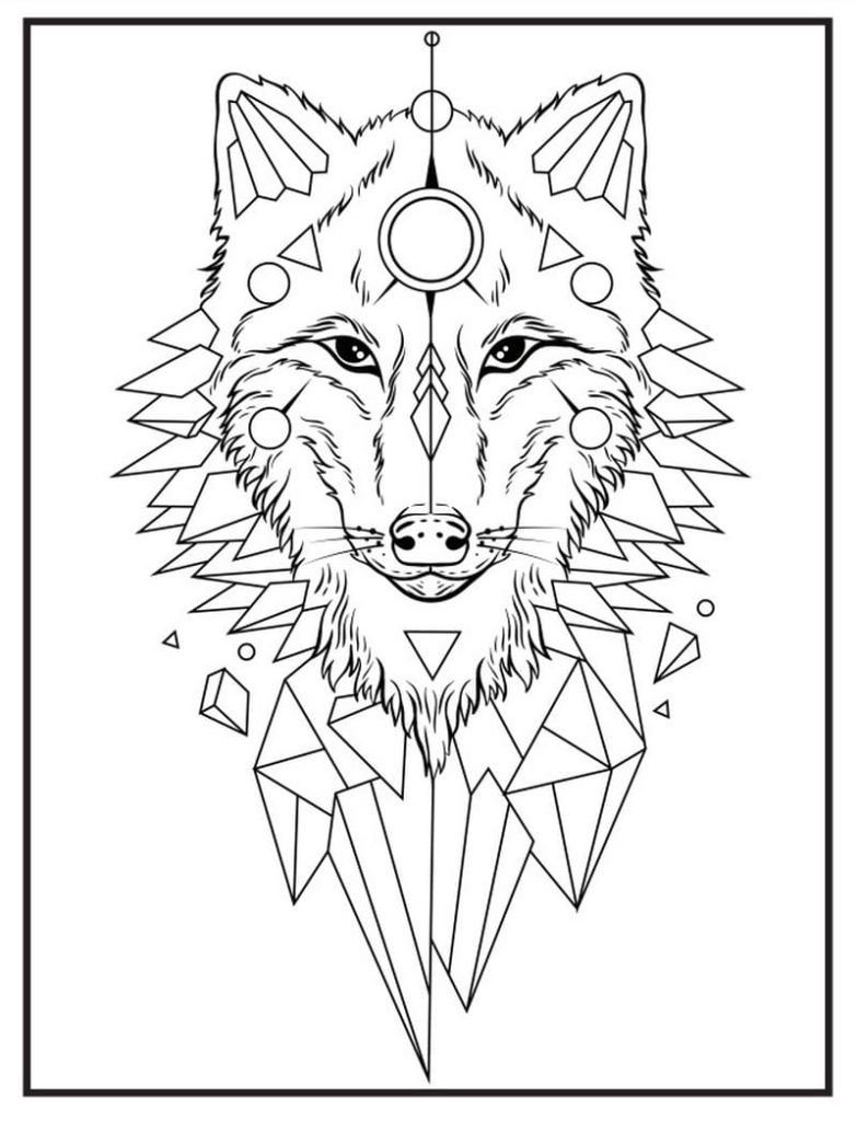 lobo y cristales