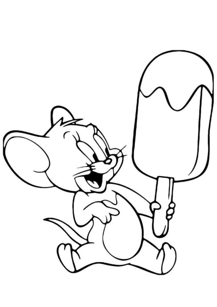 Jerry con helado