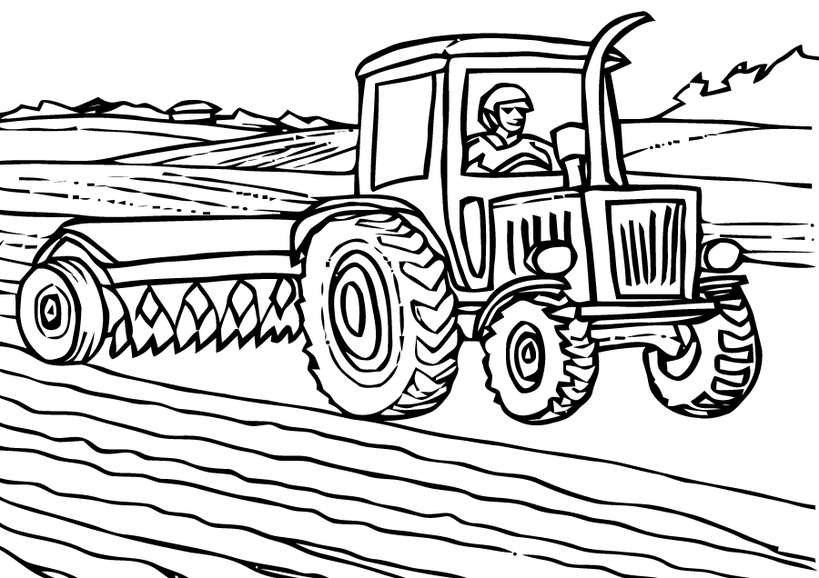 Conductor de tractor