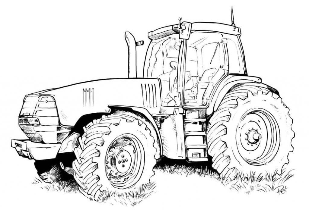 tractor realista
