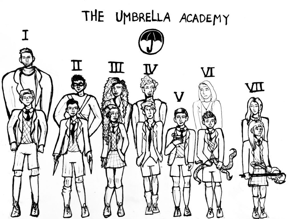 La academia paraguas