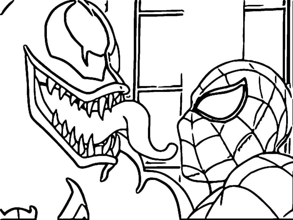 Venom y Spiderman