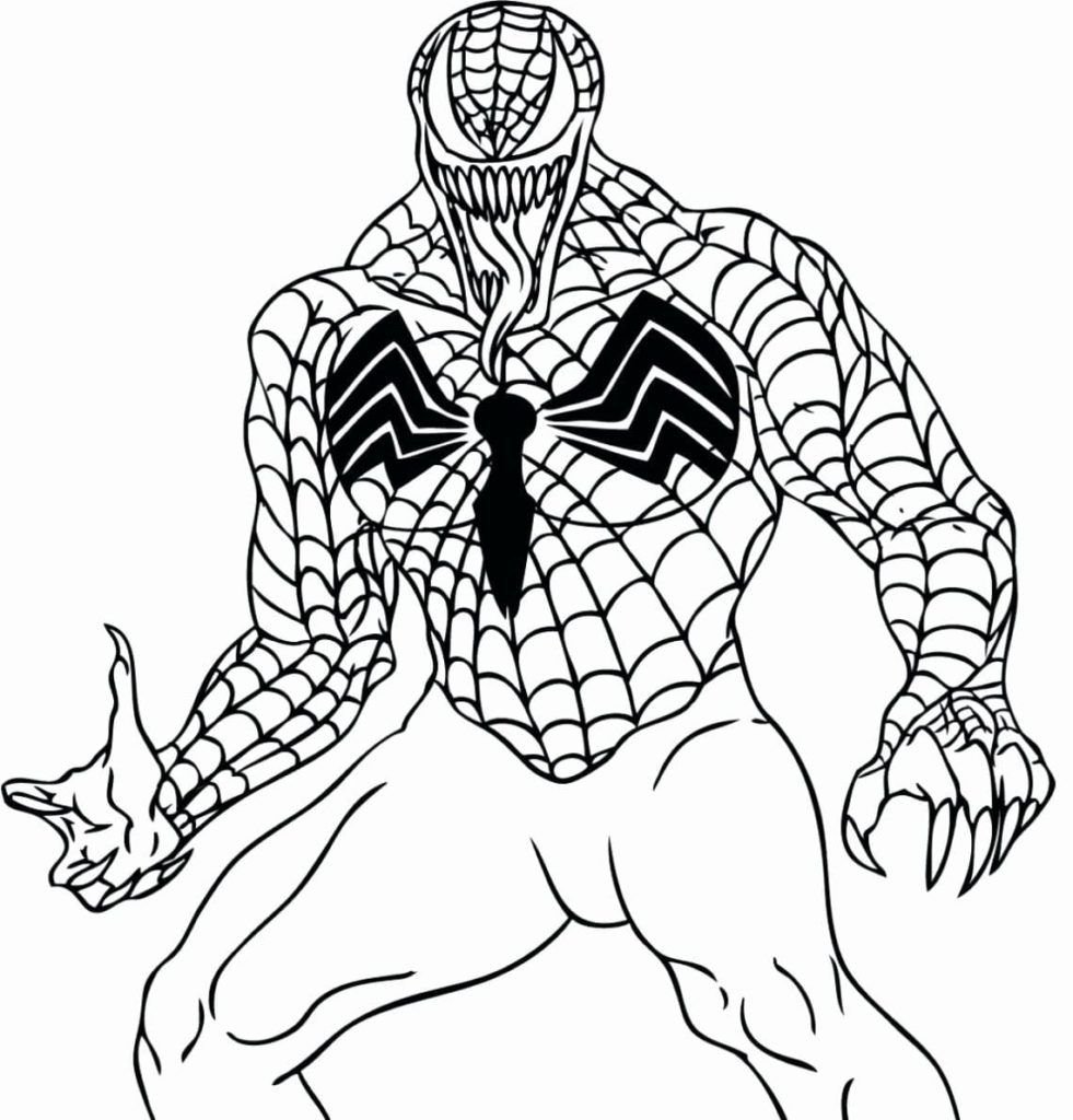 Venom posee a Spiderman