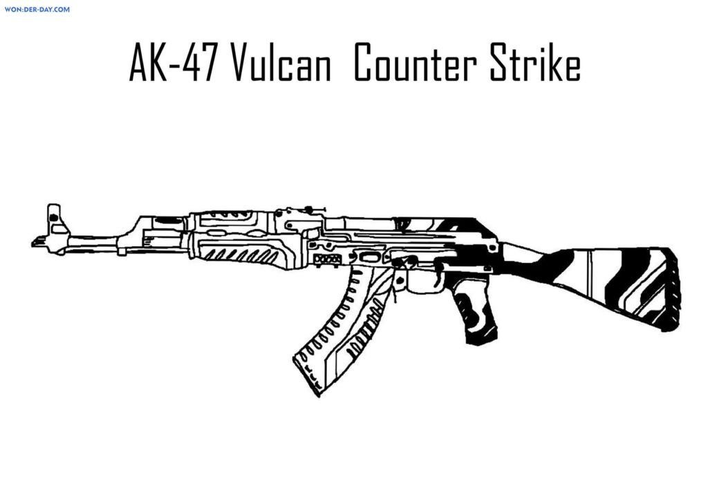 AK 47 Vulcan de CS GO