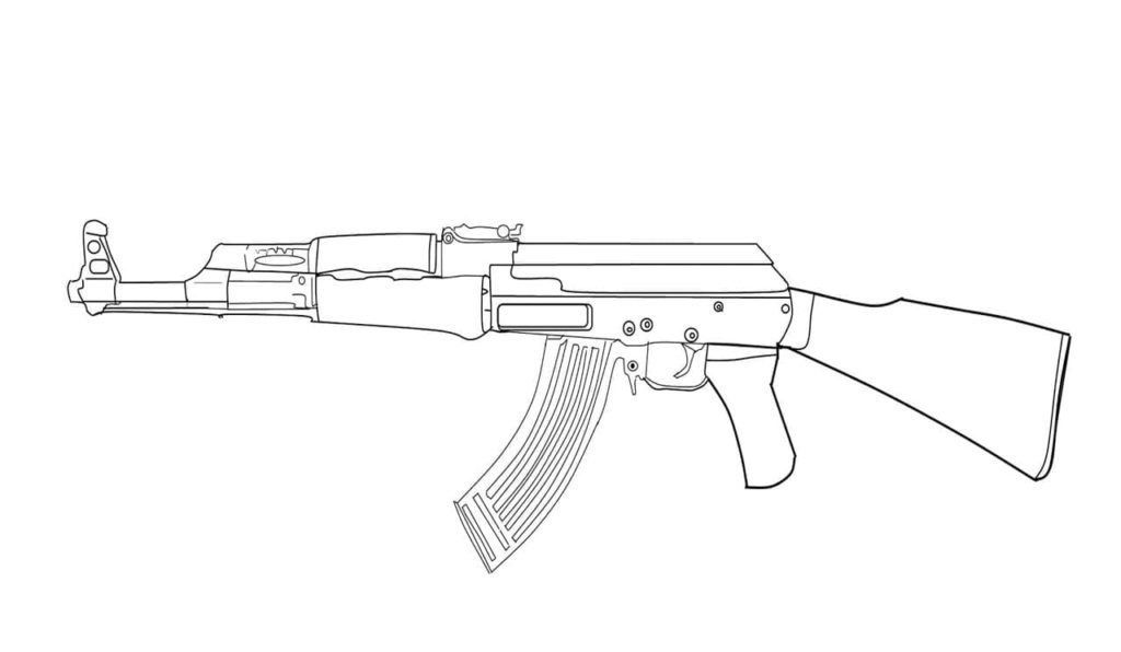 AK 47 de cs