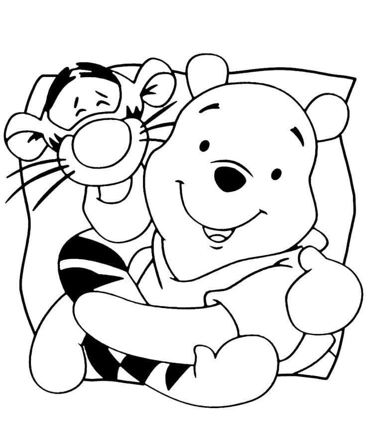 Amigos alegres del Tigger y Winnie the Pooh