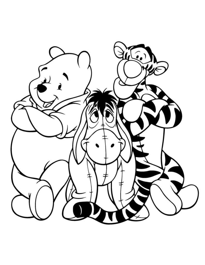 Winnie the Pooh, Igor y Tigger