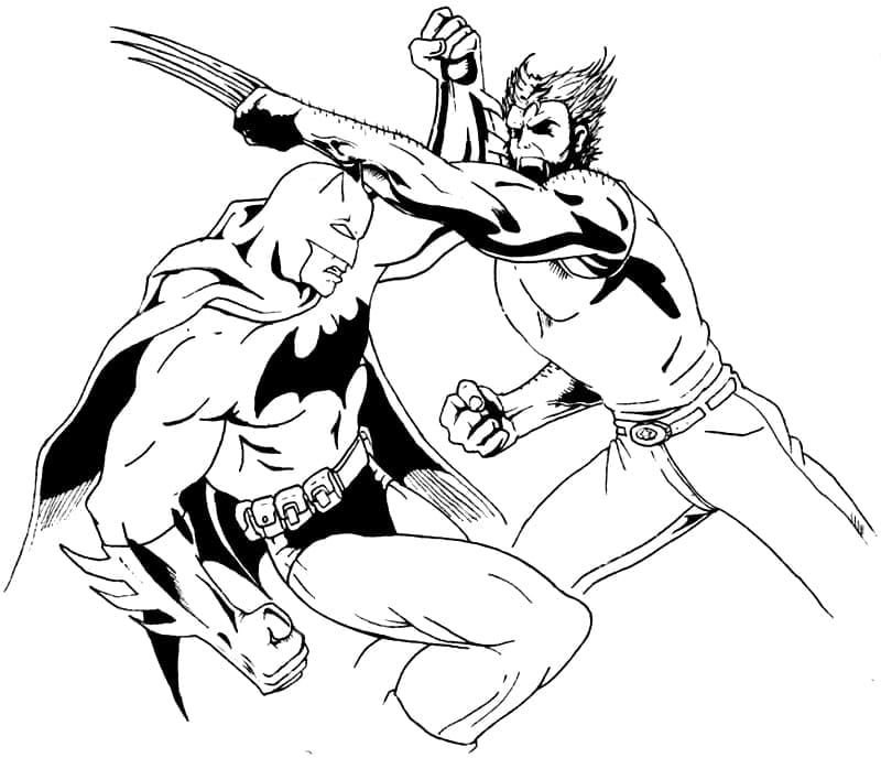 Batman vs Lobezno