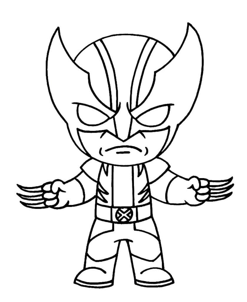 Wolverine de dibujos animados